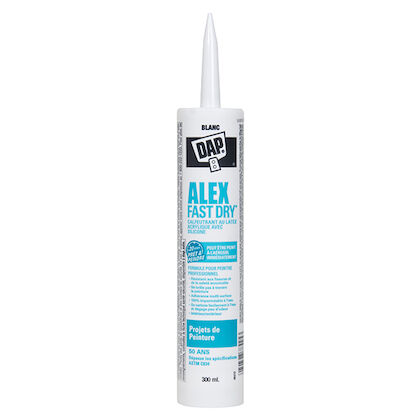 ALEX FAST DRY Acrylic Latex Caulk Plus Silicone