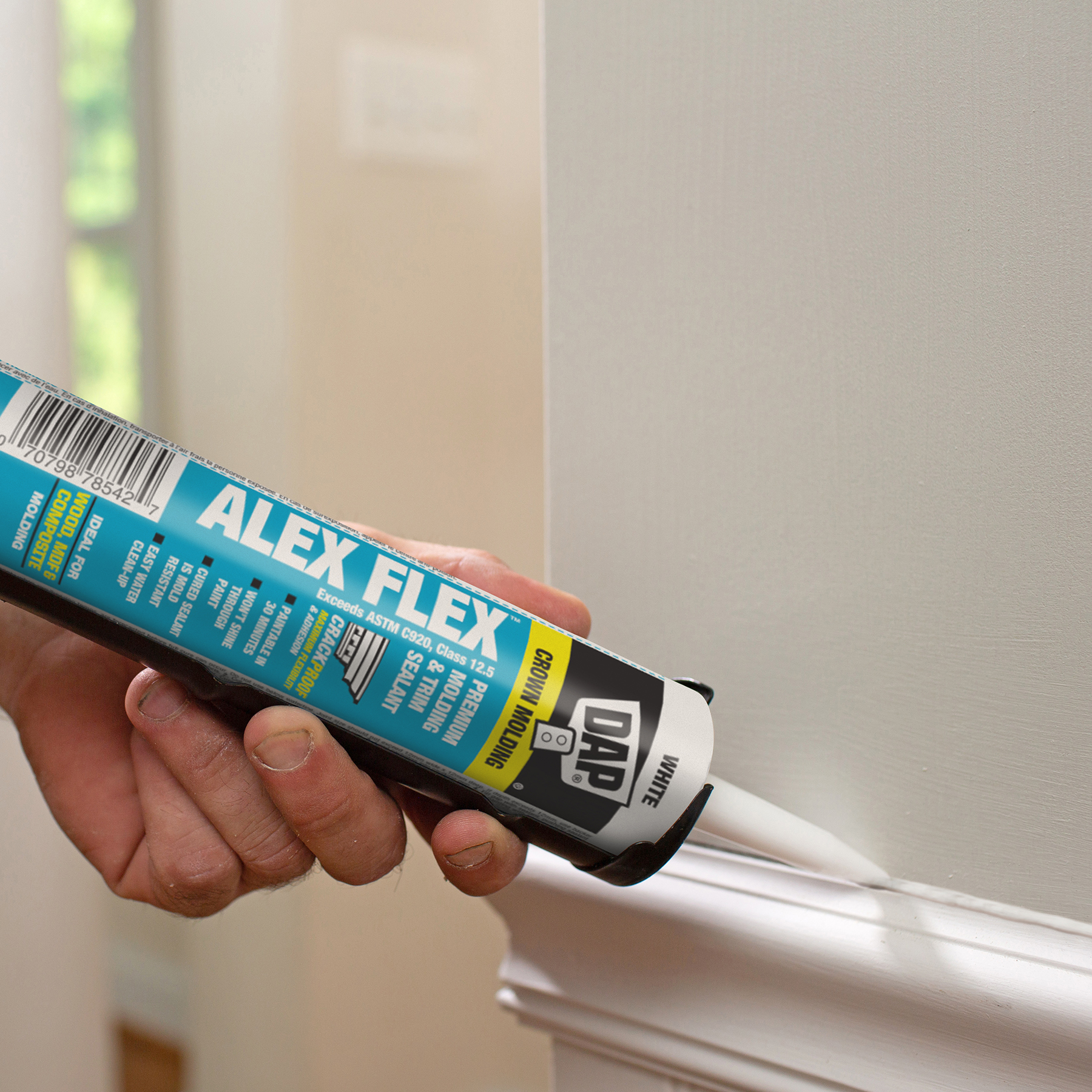 ALEX FLEX Premium Molding & Trim Acrylic Latex Siliconized Sealant